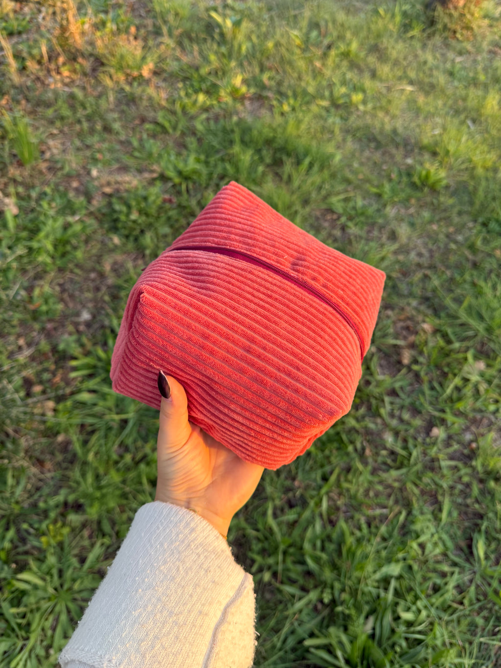 Trousse de toilette rose