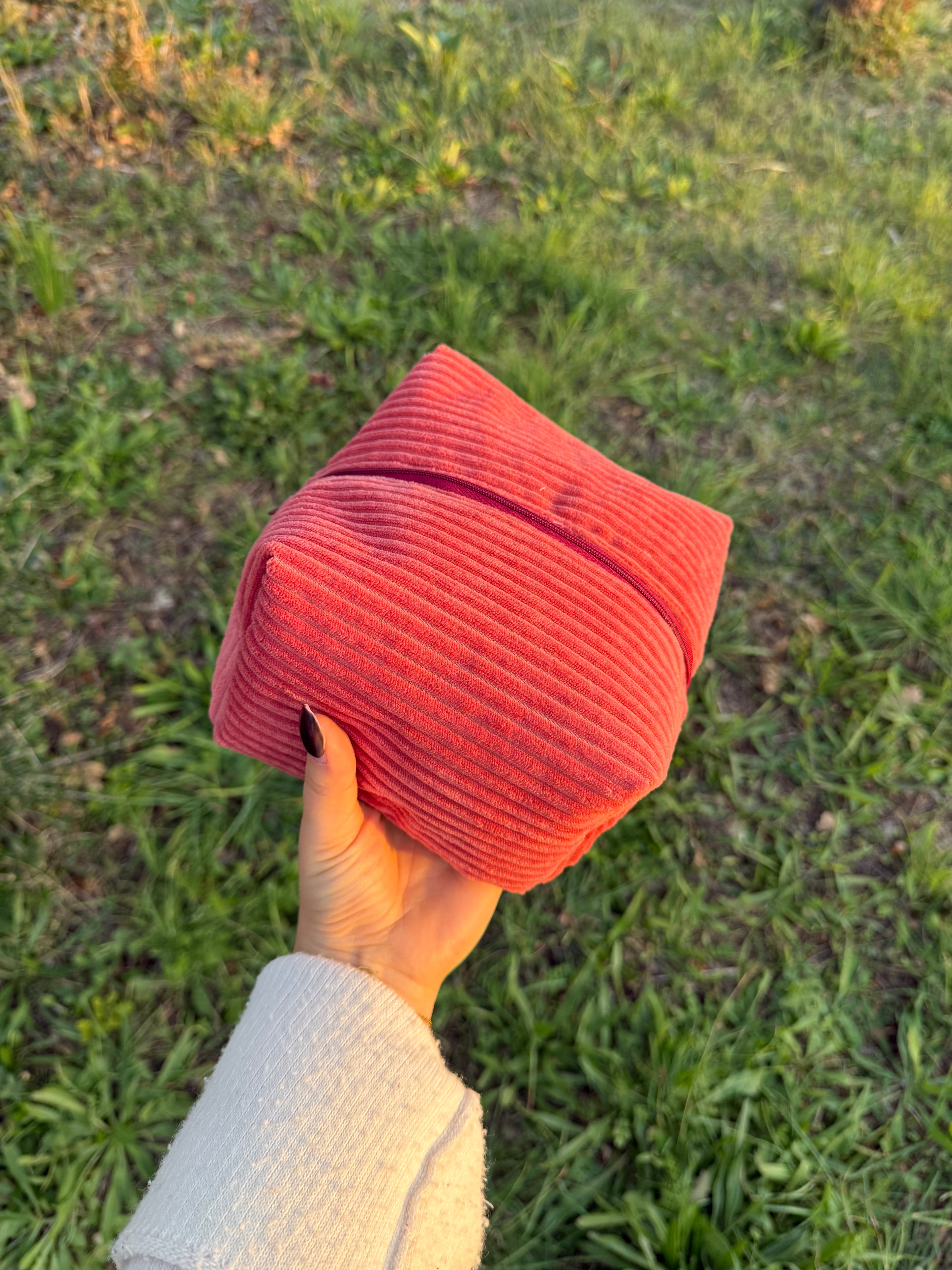 Trousse de toilette rose